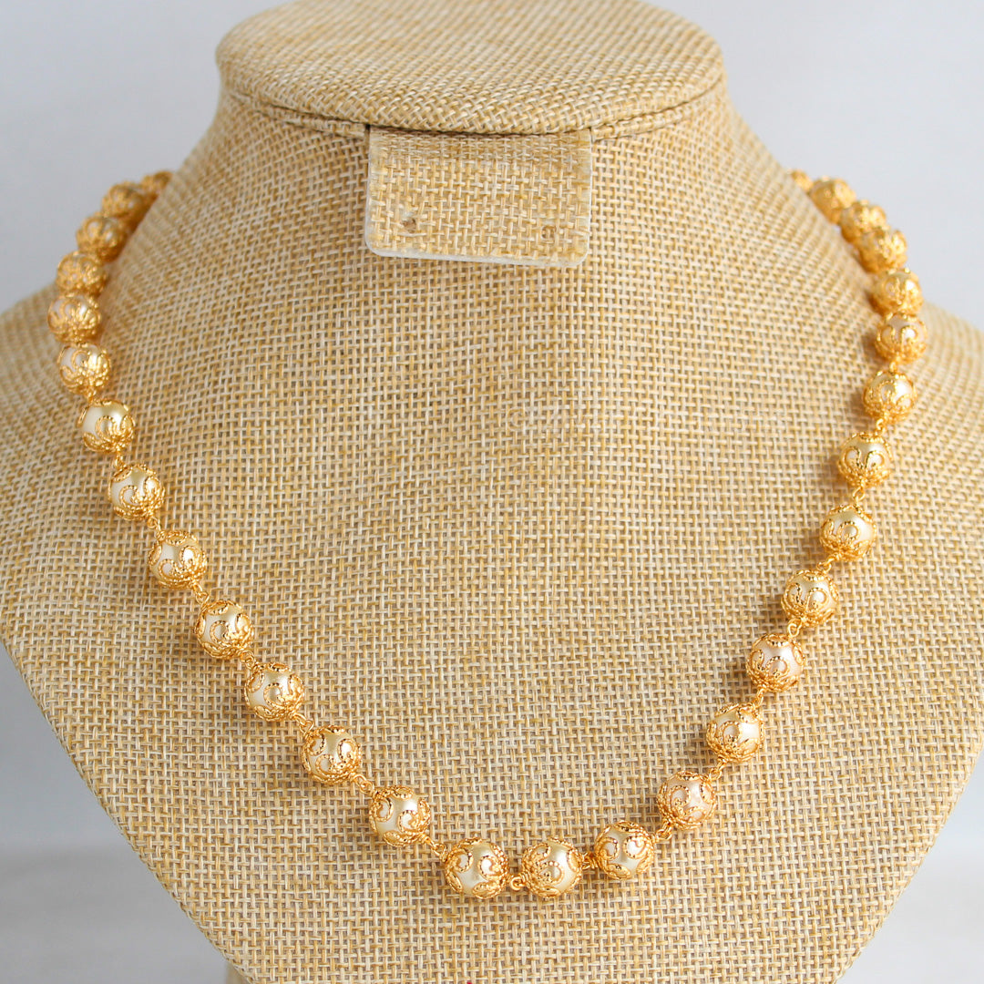Fancy Pearl Necklace