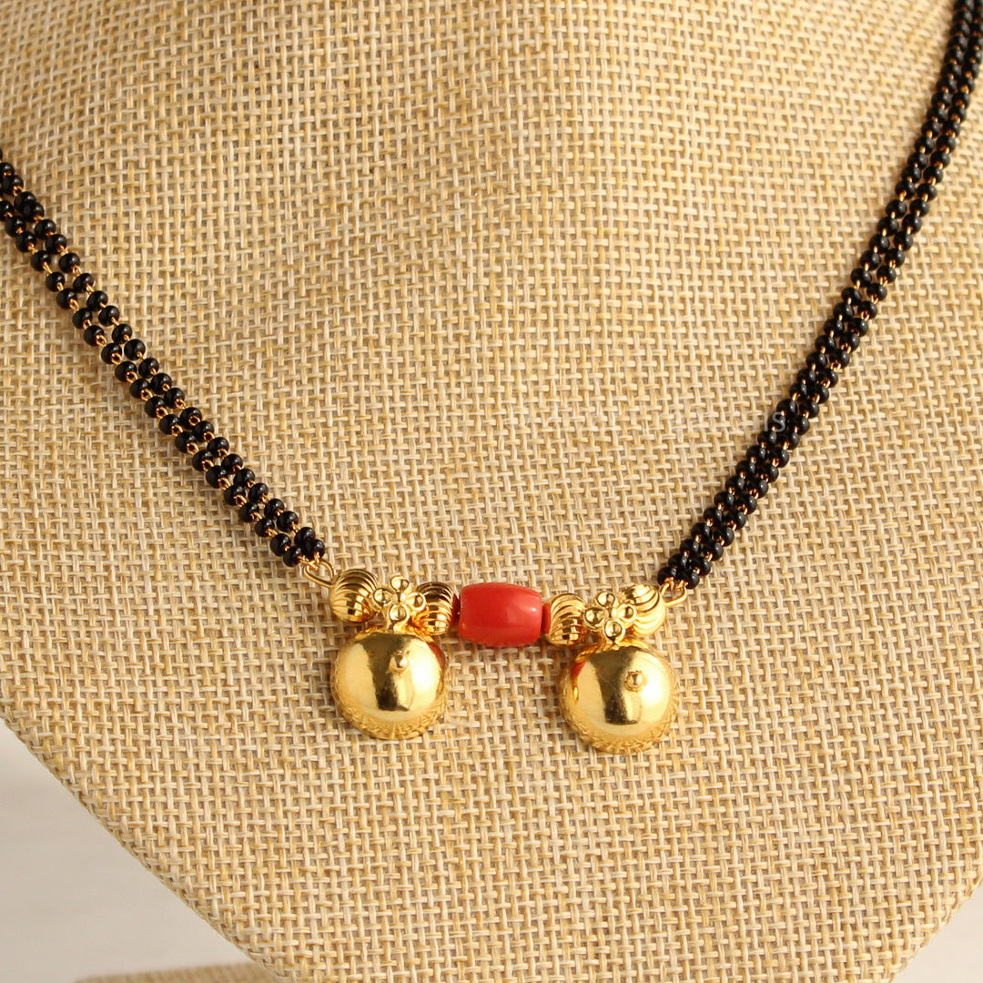 Vati Coral Long Mangalsutra