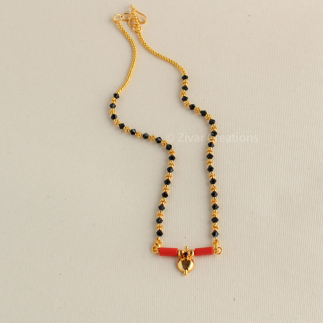 Coin Thali Mangalsutra Pendant