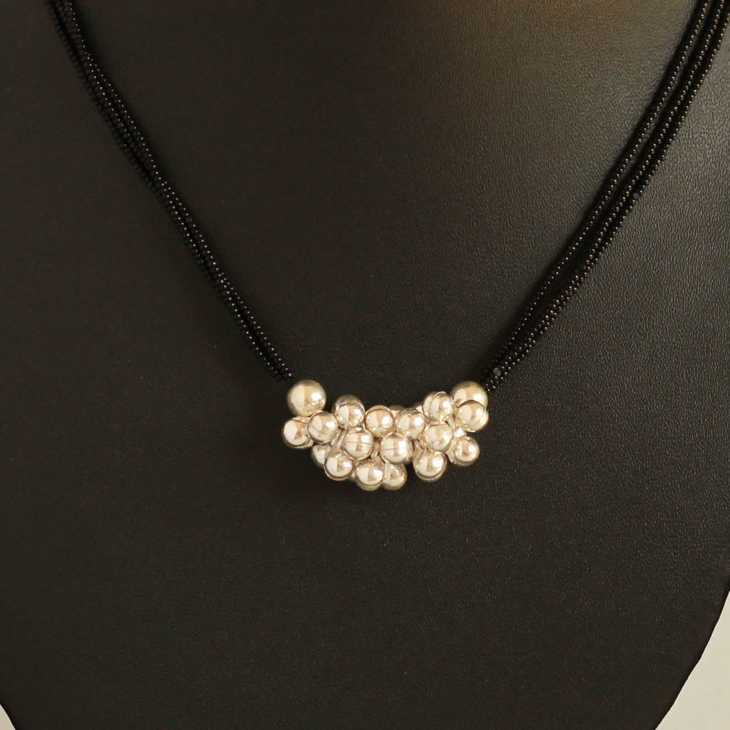 Pure Silver Ghungroo Mangalsutra