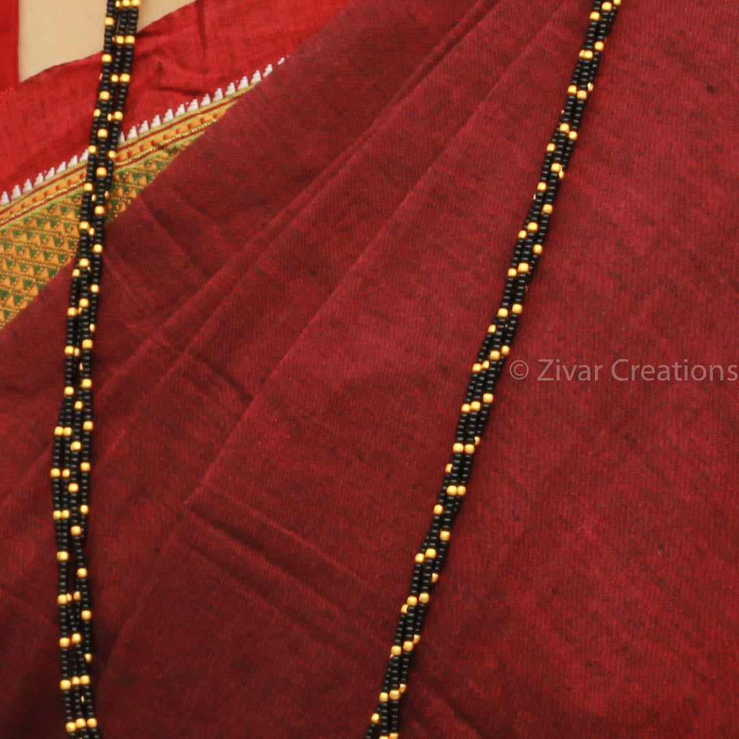 Golden Beads Long Mangalsutra