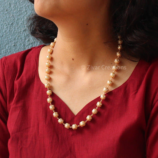 Fancy Pearl Necklace