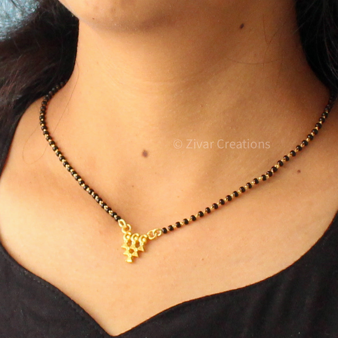 Small Gold Pendant Mangalsutra Mangalsutra Design Gold Pandal Gold