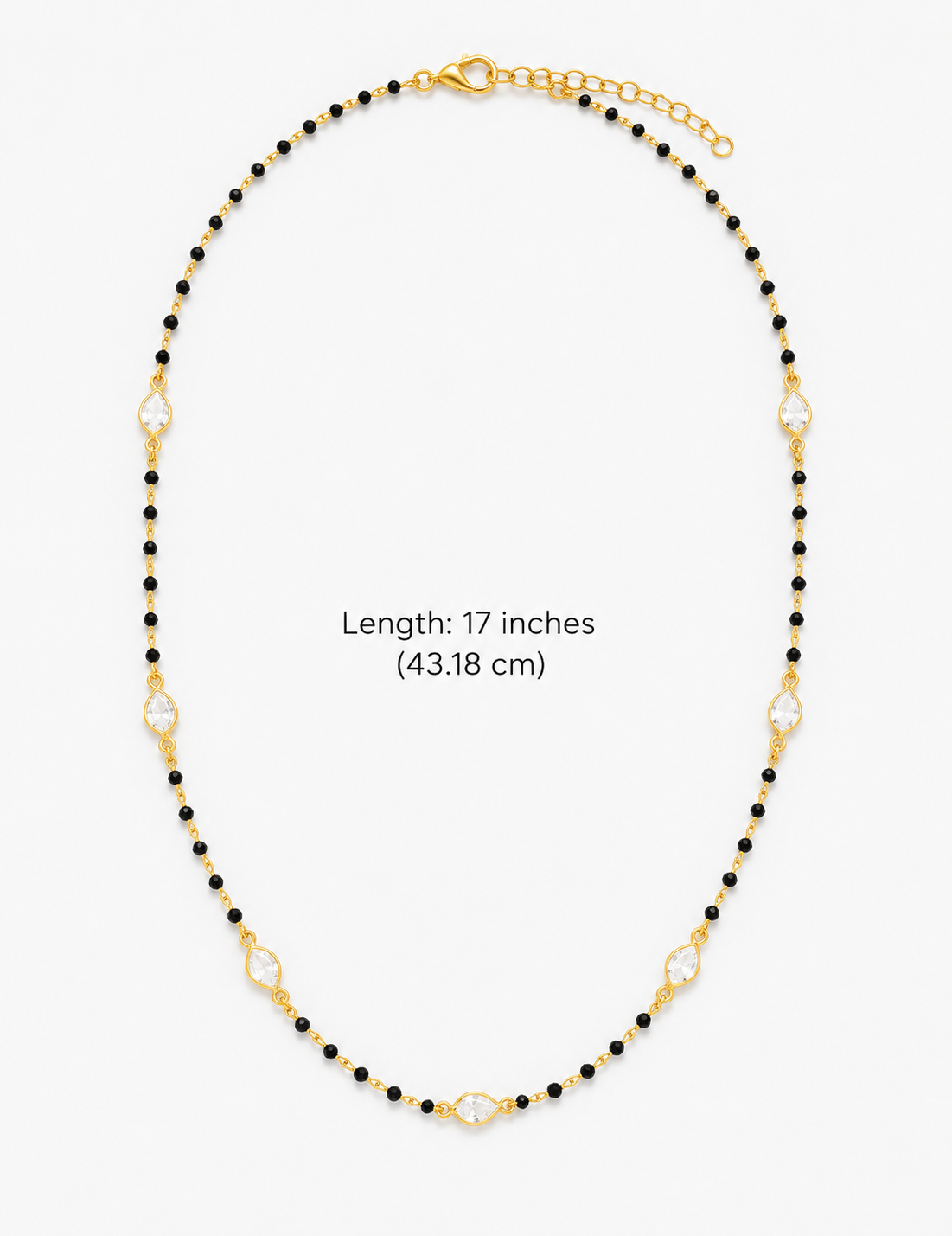 22k Gold-Plated Fancy Mangalsutra Chain