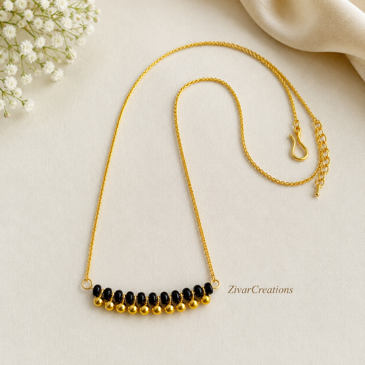 16 Inch Handmade Ghungroo Mangalsutra