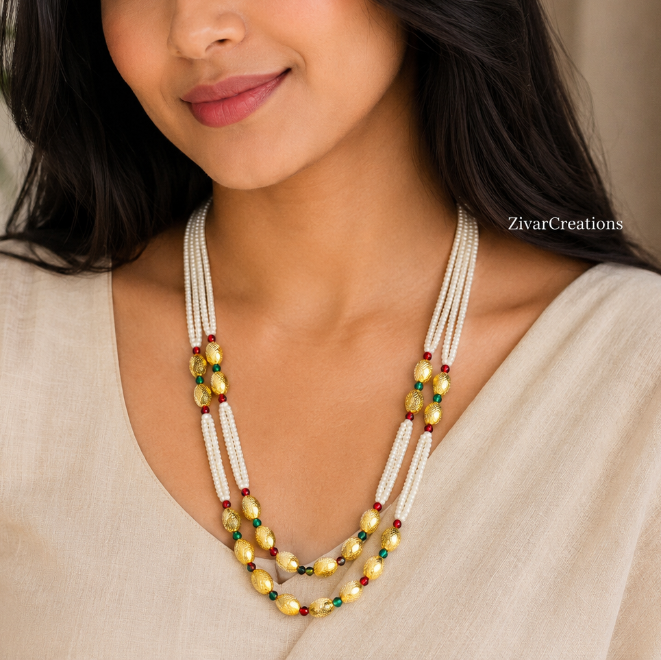 Fancy Beaded Necklace