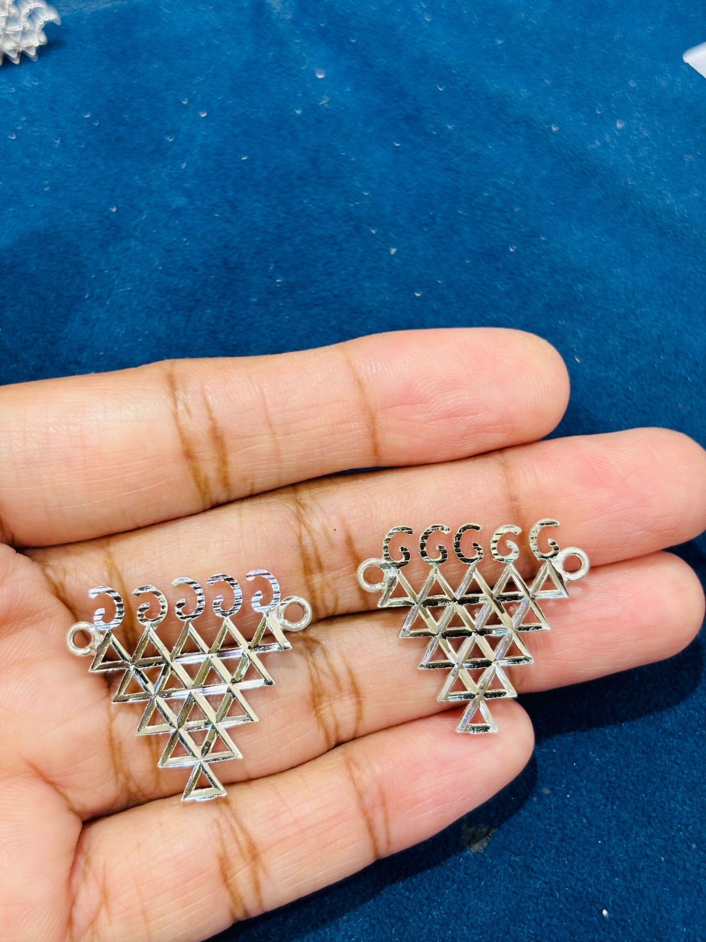 Saraswati Silver Pendant, 925 Silver Pendant