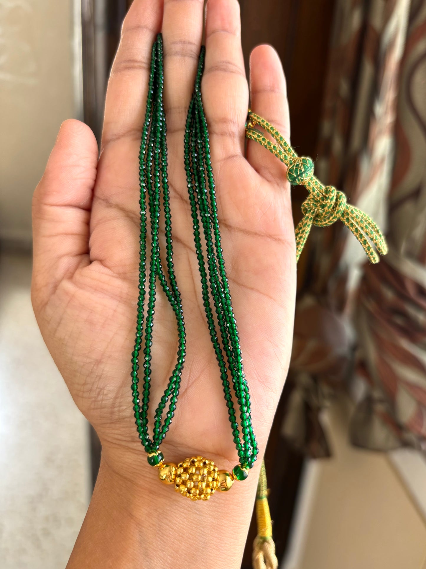 Fancy Beads Indian Necklace