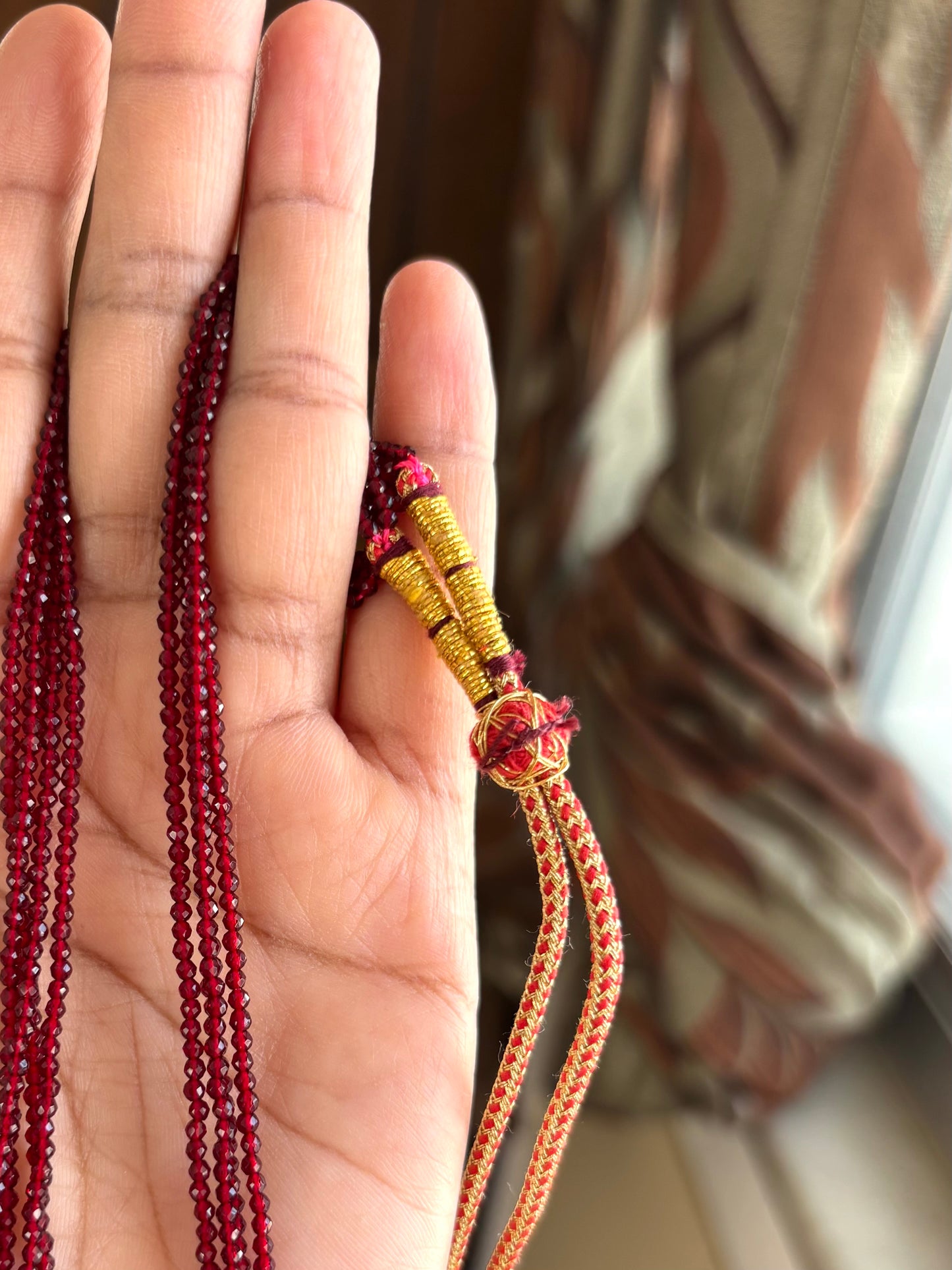 Fancy Beads Indian Necklace