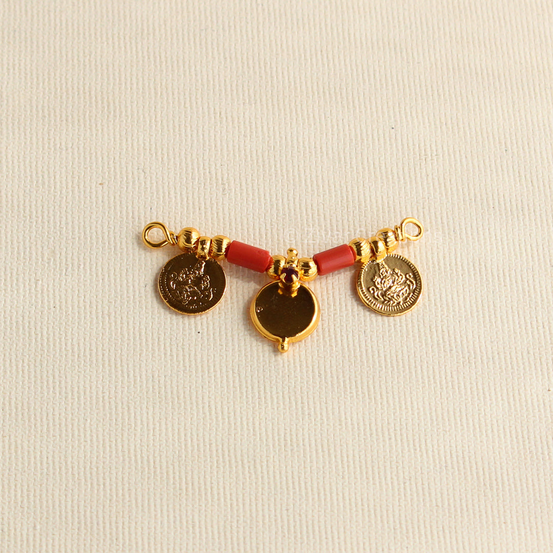 Lakshmi Coin South Indian Jewellery Pendant