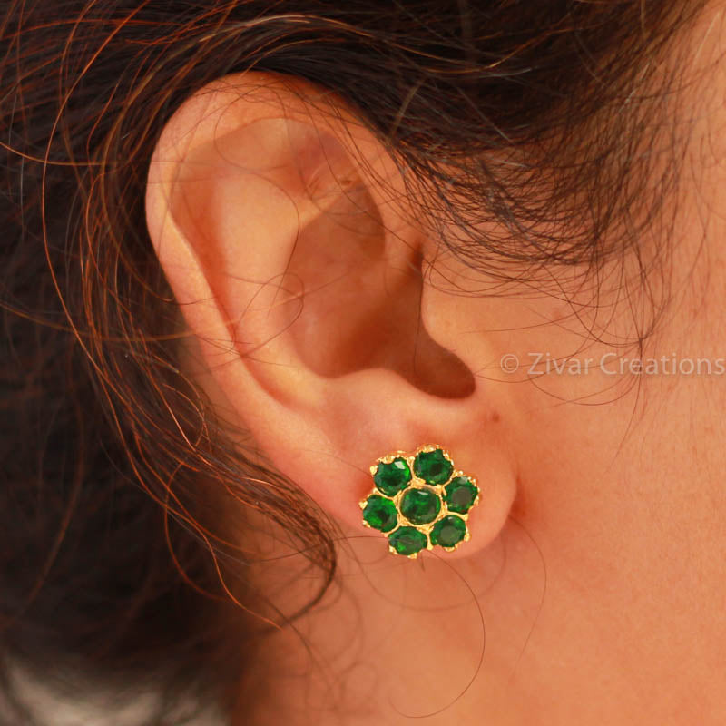 green-kudi-earring