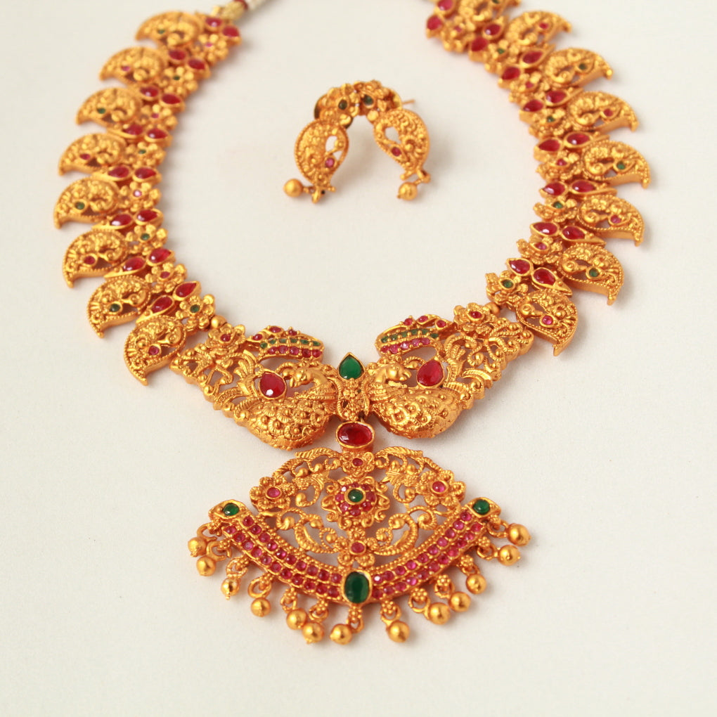 South Indian Temple Necklace